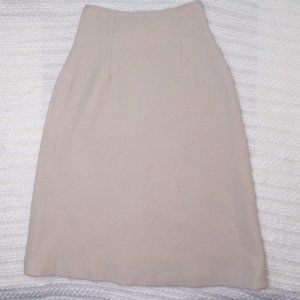 Geiger Boiled Wool High Wasted Skirt, Sz XS